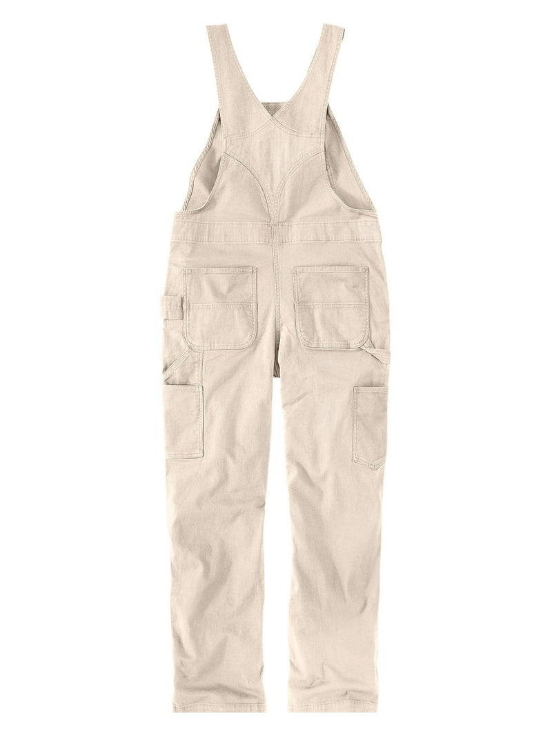 Carhartt Women's Rugged Flex&Reg; Loose Fit Canvas Bib Overalls