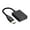 Black, variant on AOOOWER USB to HDTV Port Adapter Cord For High Resolution Video On Laptops and TVs
