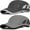 E Style(Dark Gray&Light Gray), variant on TAGVO Sports Mesh Baseball Cap, 2 Pack Summer Breathable Mesh Baseball Sun Cap Sport Quick Drying Hats Unisex Running Visor Cap with Adjustable Buckle Closure