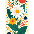 thumbnail image 4 of Colorful Floral Illustration Banner Garden Background Backdrop Birthday Party Wedding Celebration Photography Props Spring Decor Botanical Elements, 4 of 4