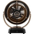 thumbnail image 4 of Vornado VFAN Petite Alchemy Vintage Fan Small Retro Air Circulator for Cooling & Decor 3 Speeds, Adjustable Tilt Gunmetal, 4 of 5