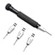 thumbnail image 1 of Kit de destornilladores para reparación de relojes con anillos de goma. Incluye puntas de repuesto para relojes y otros dispositivos electrónicos, 1 of 8