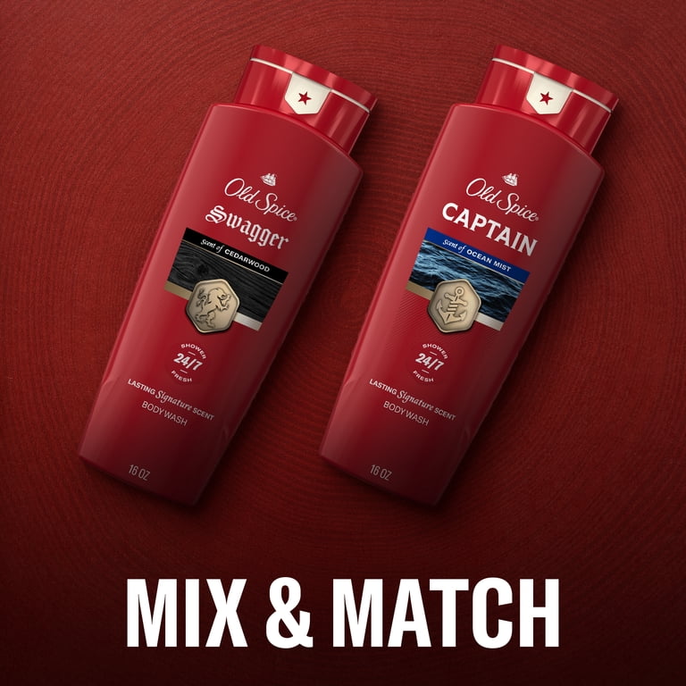 Old Spice Swagger Men's Body Wash, Confidence Scent with Lime and