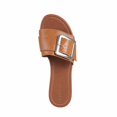 thumbnail image 2 of Zapato sandalia piso mujer Diseño con hebilla Castalia 102-124, 2 of 3