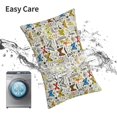 thumbnail image 6 of Pofeuu Insects And Medicinal Herbs Print Polyester Microfiber Plush Pillowcases, Super Soft and Cozy Pillow Case Covers with Envelop Closure（Pillow core not included）-16"x24", 6 of 6