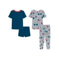 thumbnail image 2 of Character Toddler Boy Short Sleeve Top and Pant Pajama Set, 4-Piece, Sizes 2T-4T, 2 of 5