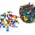 thumbnail image 4 of HUGFEGWE 100Pcs Mini Brads Multicolor Paper Craft Stamping Scrapbooking DIY Tool Size 4 mm CJB91-123154, 4 of 5