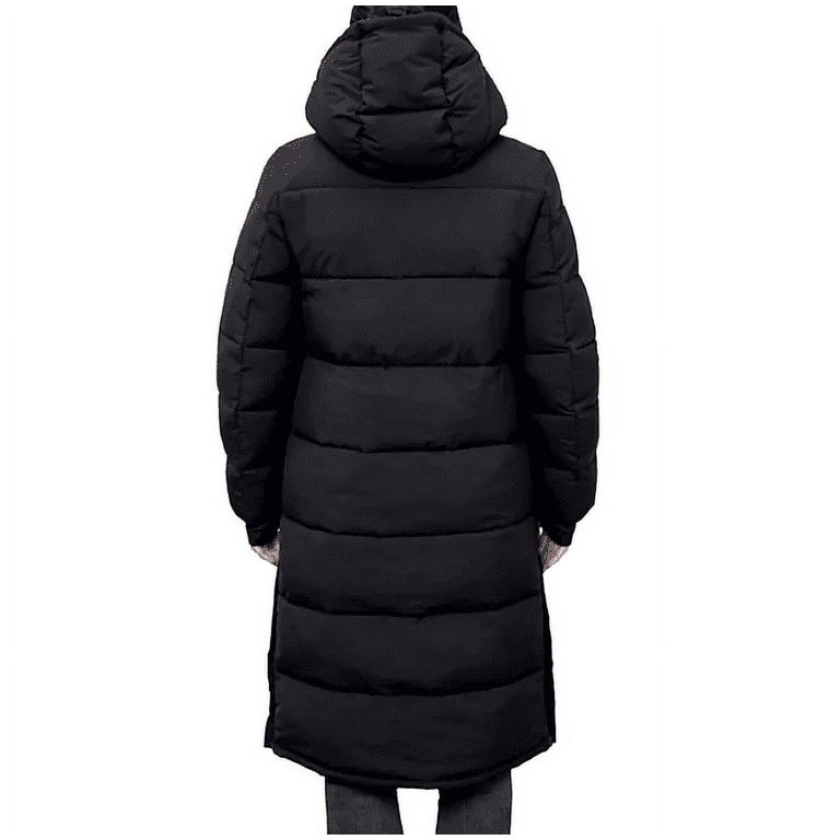 London Fog Women's Ulta Long Puffer Coat (Black, XS
