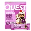 Quest Overload 20g Protein Bar, Sundae Funday Flavor, Protein Bars, Gluten-Free, 4 Count
