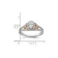 thumbnail image 2 of 4/5 Carat (Ctw G-H, SI1-SI2) Lab Grown Diamond Engagement Halo Ring in 14K White Gold, 2 of 6