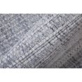 thumbnail image 3 of Feizy Highview Modern Stripes, Gray/Ivory, 1'6" x 1'6" Swatch Easy Care Handmade Stain Resistant Casual Solid Floor Rug for Living room Bedroom, 3 of 8