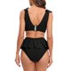 thumbnail image 5 of Traje de Baño de Mujer Bikini Con Volantes Sólidos Traje de Baño Dividido Odeerbi ODB119632, 5 of 7
