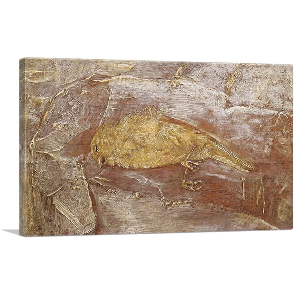 ARTCANVAS Dead Bird 1890 Canvas Art Print by Albert Pinkham Ryder - Size: 18" x 12" (0.75" Deep)
