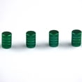 thumbnail image 2 of 4 Pièces Pneu Valve Tige Bouchons Composant Modifié Métal Étanche à la Poussière Solide Roue Couleur Air Couverture Modification Raccords Vert, 2 of 6