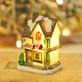 thumbnail image 3 of Cuatro adornos navideños de dibujos animados de nieve brillantes para casa, villa con micropaisaje, decoración de ventanas, el tamaño es diferente, 3 of 4