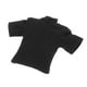 thumbnail image 4 of Camiseta 1:12, trajes en miniatura de manga corta, miniropa hecha a mano para muñecas de 6 pulgadas, accesorios para figuras de acción masculinas , negro CUTICAT Camiseta de muñeca, 4 of 8