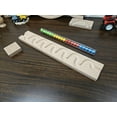 thumbnail image 2 of Marble Run Track, LONG TRACK, , Marble Race , Marble Run Race Wooden Plate, Light weight Toy, Montessori Pack of 1 Track+Pipe+marbles, 2 of 5