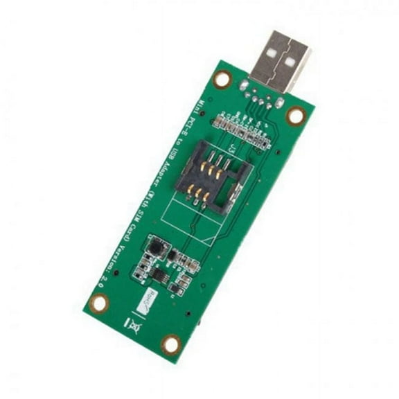 Xiwai Card Mini PCI-E Wireless WWAN to USB Adapter Card with SIM Card Slot Module Testing Tools