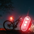 thumbnail image 1 of Xihbxyly Luz Estroboscópica Led Inalámbrica, Modos de Parpadeo Multicolor, Activación Por Control Remoto o Botón, Impermeable, Recargable Por Usb, Multiusos para Coche, Motocicleta, Dron, Bicicleta E, 1 of 7