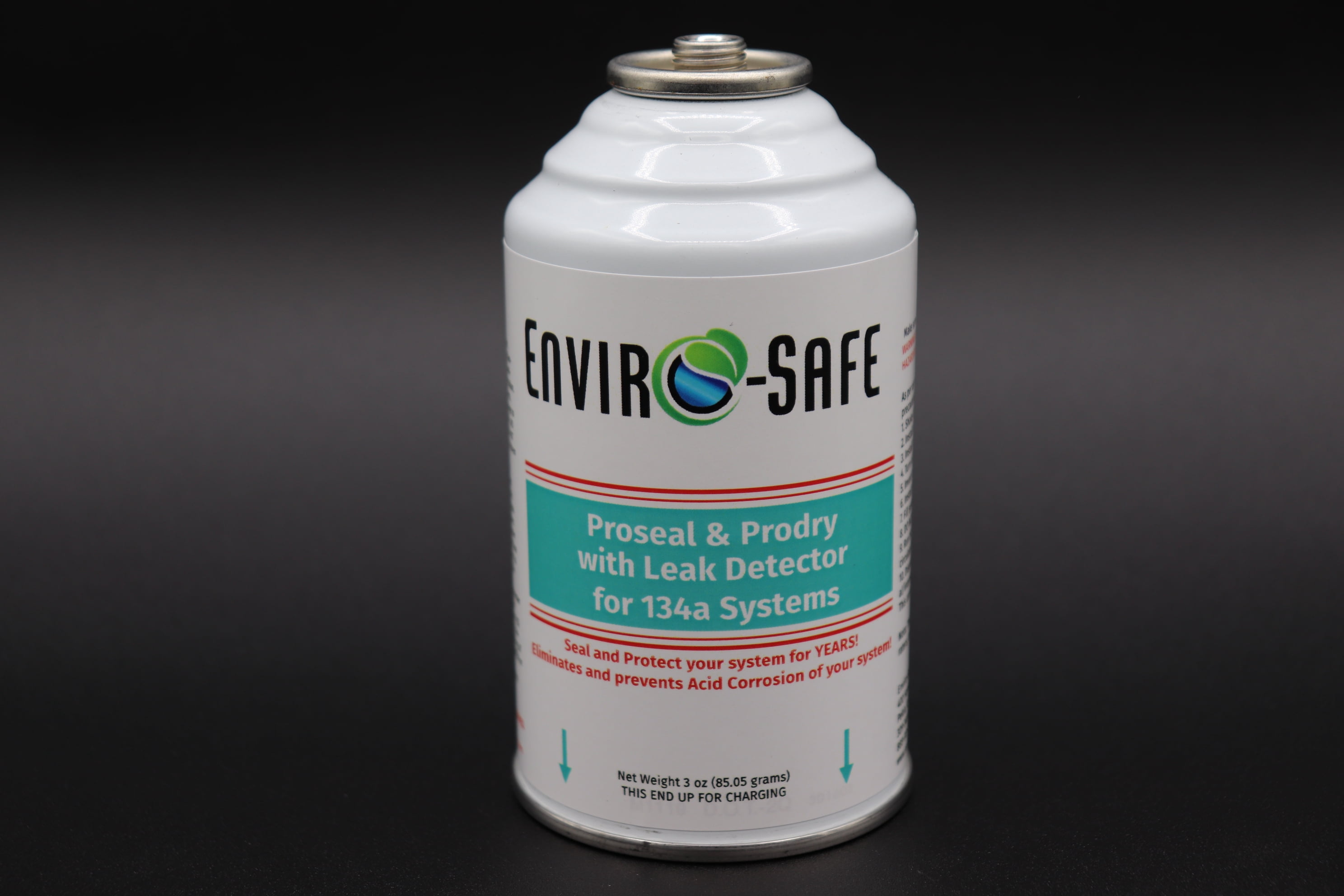 ProSeal & ProDry w/ Leak Detector for 134a Systems 3 oz Can w/ Brass Hose