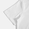 thumbnail image 3 of Soft Stretchy Letter Print T-Shirt - Chic Women's Crew Neck, Short Sleeve, Machine Washable- Perfect for Spring/Summer/Fall, 3 of 9