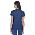 thumbnail image 2 of UltraClub 8420L Ladies Cool & Dry Sport Performance Interlock&nbsp;T-Shirt, 2 of 3