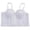 White, variant on QSAWXQZ Women's Bustier Bra Corset Top with Underwired Bra Spaghetti Straps Sleeveless Sweetheart Neckline Hook Eye Back Closure Mesh Cropped Top 34