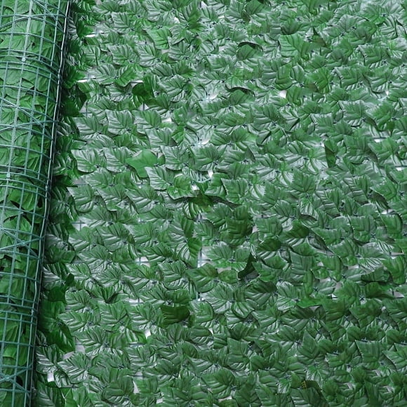 Artificial Ivy Privacy Fence Wall Screen UV-Anti Faux Greenery Backdrop Ivy Vine Leaf Hedges Fence Panels