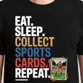 thumbnail image 3 of Sports Card Collecting T-Shirt – Hobby Enthusiast Theme – Unisex Casual Wear, 3 of 6