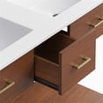 thumbnail image 6 of Modway Zaire 48" Double Sink Bathroom Vanity in Walnut White, 6 of 10