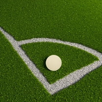 HINTRMENT 2Pcs Visible Trajectory Street Hockey Balls for Sports Enthusiasts