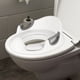 thumbnail image 2 of Adaptador de WC para Niños,Reductor WC Niños,Asiento de Inodoro para Ninos con cojín antideslizante, con Respaldo Reposabrazos,Blanco esquí esquí Gafas de esquí, 2 of 5