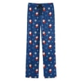 thumbnail image 4 of Zhuashum Men Sweatpants Christmas Elastic Waist Straight Leg Pajamas With Drawstring And Pocket Trousers Lovely Clothes Blue M, 4 of 4