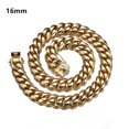 thumbnail image 3 of EOEMY 6-18mm Hip Hop 18K Gold Tone Stainless Steel Men Miami Cuban Link Chain Necklace-Gold-16mm-18Inch Or 45Cm, 3 of 4