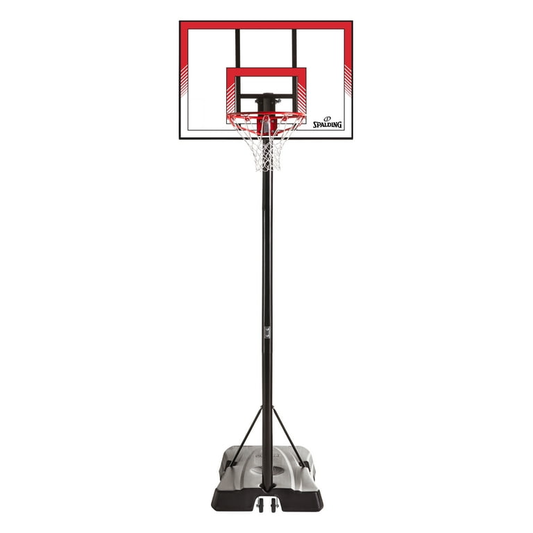 Spalding Ratchet Lift 44 Polycarbonate Portable Basketball