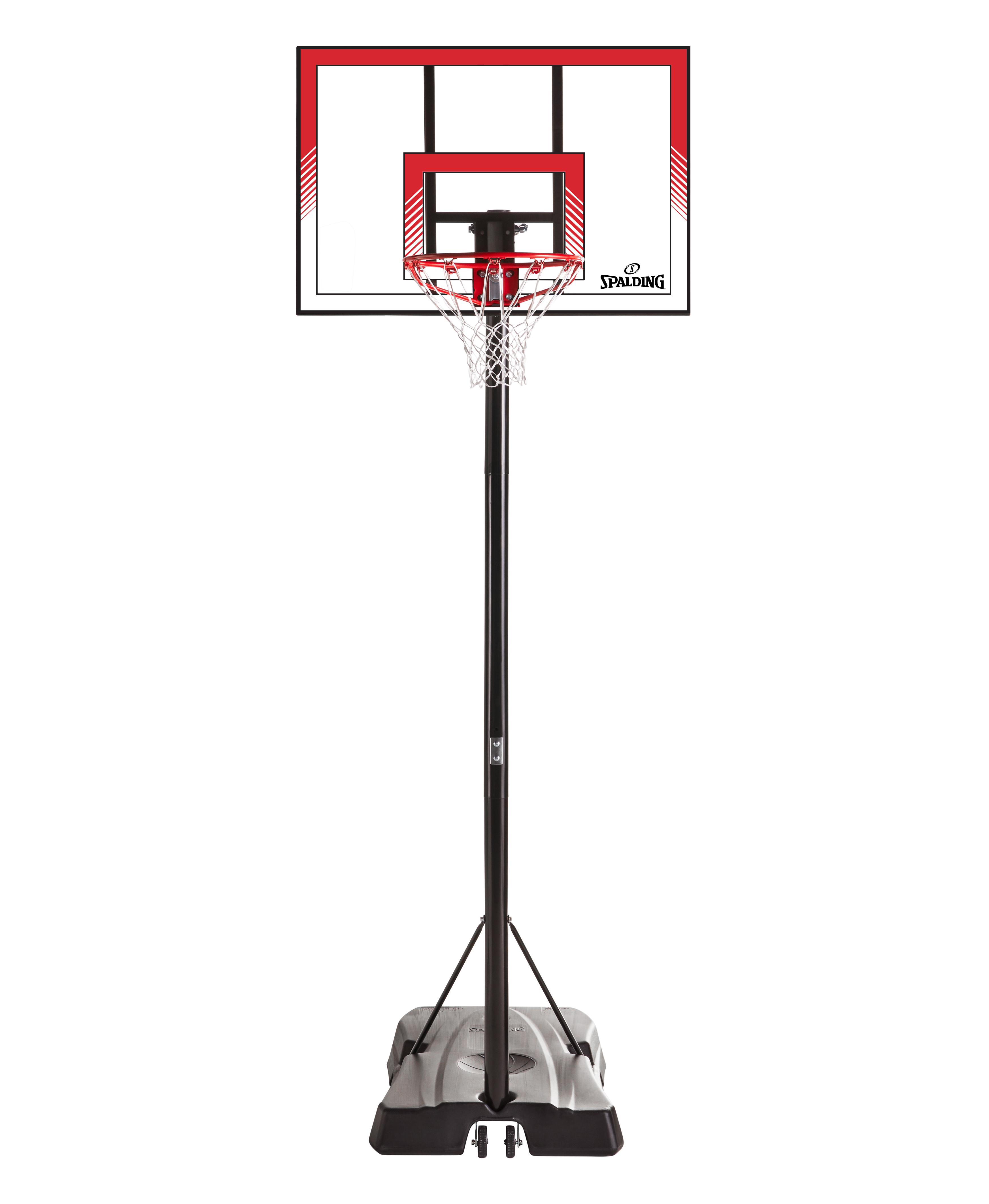 Spalding Ratchet Lift 44 In. Polycarbonate Portable Basketball Hoop System - image 2 of 6