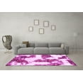 thumbnail image 3 of Ahgly Company Indoor Rectangle Abstract Pink Modern Area Rugs, 2' x 4', 3 of 4