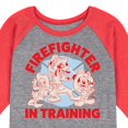 thumbnail image 3 of Disney - Firefighter Mickey & Friends - In Training - Toddler & Youth Raglan Graphic T-Shirt, 3 of 6