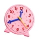 thumbnail image 1 of Reloj didáctico para niños, material didáctico para la educación infantil, juguete educativo de matemáticas para niños. Rosa, 1 of 9