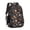 Basketball and Flame, variant on Basketball and Hotdog Blue Pattern Cute School Backpack Bag with Padded Back and Adjustable Shoulder Straps 16.9 X 12.6 X 5.9 Inches