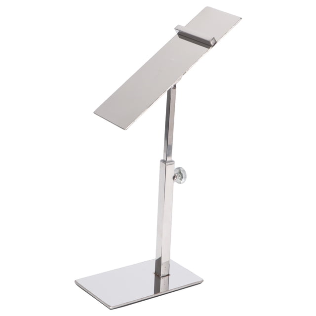 UPGRATOR 1Pack White Shoes Display Rack 10 x 18 x 6Cm for Shoe Storage Shelf Anti-Rust