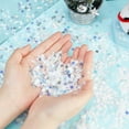 thumbnail image 3 of 1080 PCs Snowflake Confetti Glitter Winter Confetti Snow Mixed Color Sequin Snowflake Confetti for Birthday Party Wedding Christmas Ornaments Scrapbooking Decoration, 3 of 5