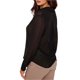 thumbnail image 4 of Sunloudy Conjunto de blusa casual para mujer, camisa de solapa de color sólido de manga larga + chaleco ajustado, blanco Sunloudy moda, 4 of 9