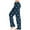New/Navy, variant on Otvok Women Polka Dot Print Pants Elastic Waist Draw Rope Pocket Full Length Pants