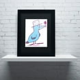 thumbnail image 4 of Trademark Fine Art "Flower Bird" Canvas Art by Carla Martell, Black Matte, Black Frame, 4 of 5