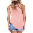 thumbnail image 4 of SwiftWear Womens Tunic Casual Blouse Sleeveless Cute Twist Knot Tank Top, 4 of 7