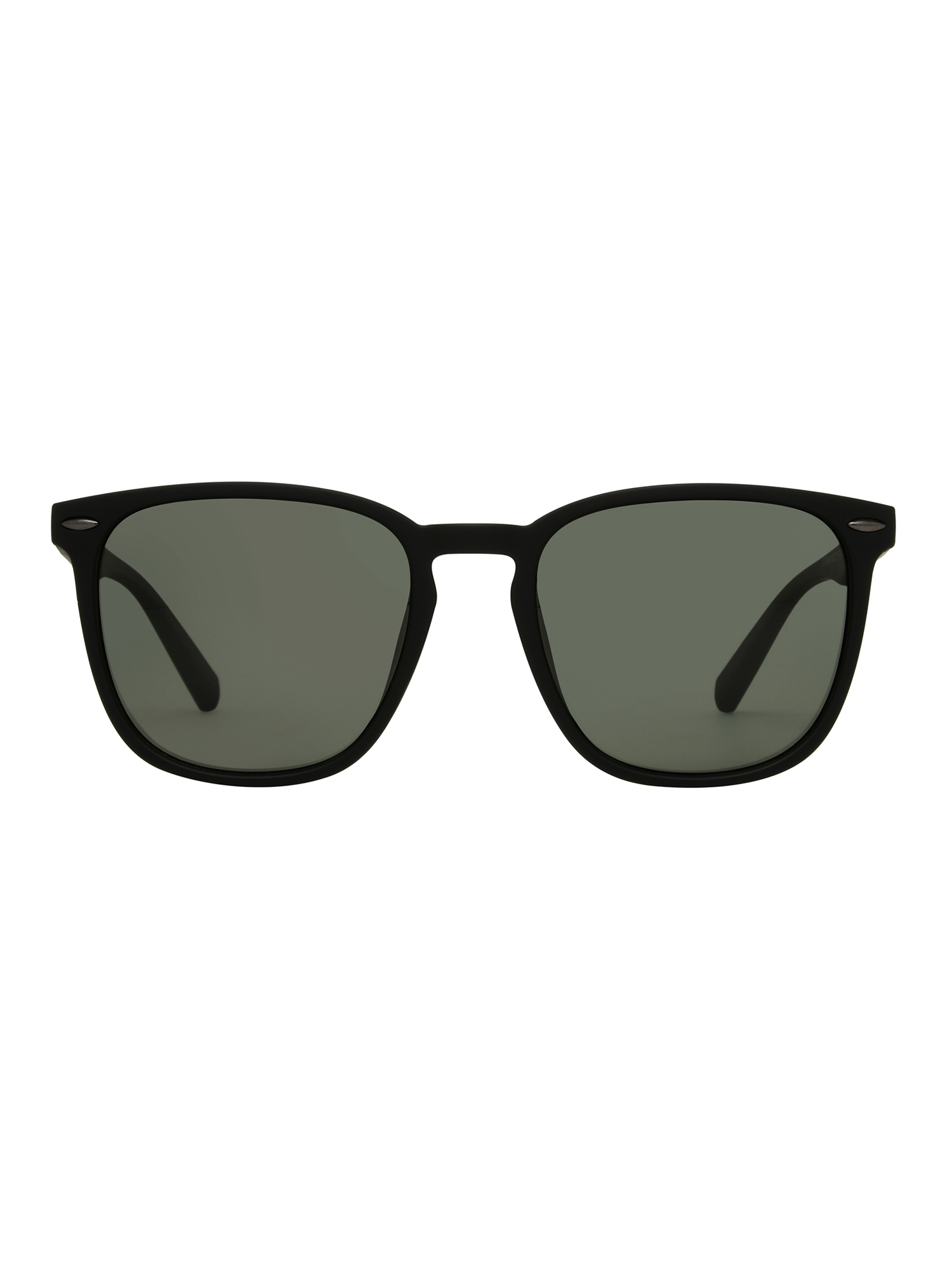 Foster Grant TruPolar Black Square Men's Polarized Sunglasses