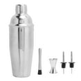 thumbnail image 1 of Fournitures de Bar, Shaker en Acier Inoxydable Shaker de Barman Ustensiles Shaker Set Ultra Réactif, 1 of 8