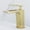 Gold, variant on Bathroom Faucets Waterfall, Brass Faucet Bathroom, Hot and Cold Sink Mixer Tap Faucet, Waterfall Spout Bathroom Faucet Single Handle, Gold