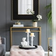 thumbnail image 2 of A&B Home Frosted Glass Candle Holder Set - Set of 2 Decorative Pillar Candle Holder, White, 2 of 4